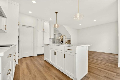 3109 44 Street South, Lethbridge, AB - Indoor Photo Showing Kitchen With Upgraded Kitchen