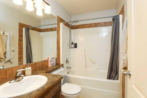 329 Grizzly Crescent North, Lethbridge, AB - Indoor Photo Showing Bathroom