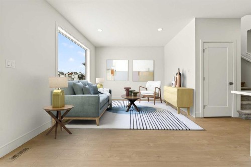 4517 31 Avenue South, Lethbridge, AB - Indoor Photo Showing Living Room