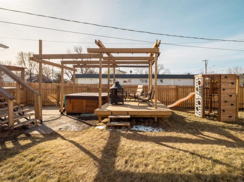 5327 3A Street West, Claresholm, AB - Outdoor With Deck Patio Veranda