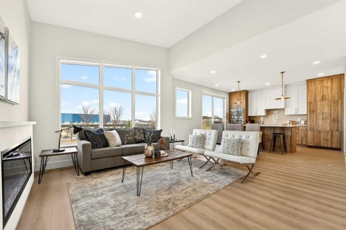 63 Miners Road West, Lethbridge, AB - Indoor Photo Showing Living Room