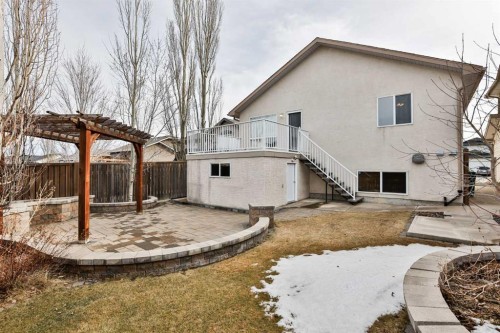 147 Heritage Circle West, Lethbridge, AB - Outdoor With Deck Patio Veranda