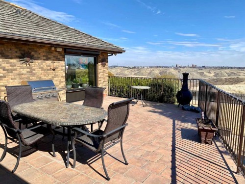 61 Ridgewood Crescent West, Lethbridge, AB - Outdoor With Deck Patio Veranda