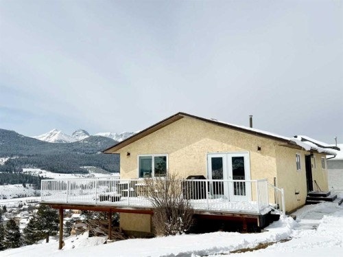 8142 26 Avenue, Coleman, AB - Outdoor With Deck Patio Veranda