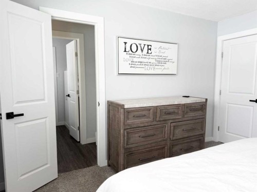 8142 26 Avenue, Coleman, AB - Indoor Photo Showing Bedroom
