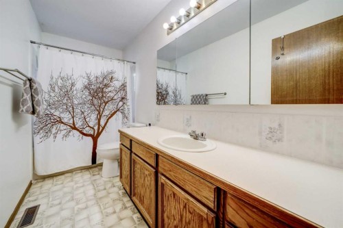 131 Beaverbrook Road North, Lethbridge, AB - Indoor Photo Showing Bathroom
