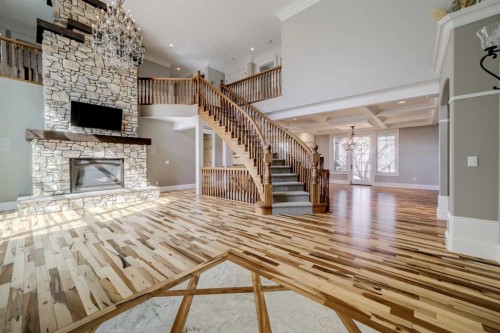 224010 Twp Rd 9-2, Rural Lethbridge County, AB - Indoor With Fireplace