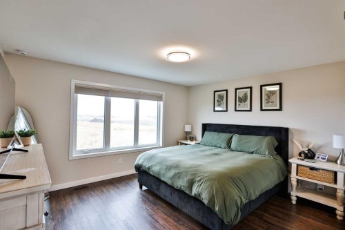 261 Agnes Short Place North, Lethbridge, AB - Indoor Photo Showing Bedroom