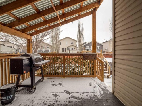 214 Firelight Crescent West, Lethbridge, AB - Outdoor With Deck Patio Veranda With Exterior