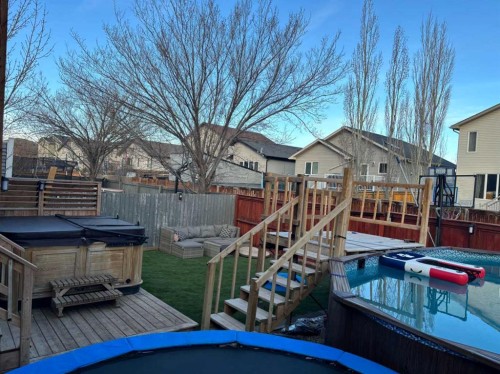 214 Firelight Crescent West, Lethbridge, AB - Outdoor With Deck Patio Veranda