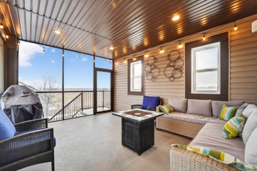 64 Riverhurst Cove West, Lethbridge, AB -  With Deck Patio Veranda With Exterior