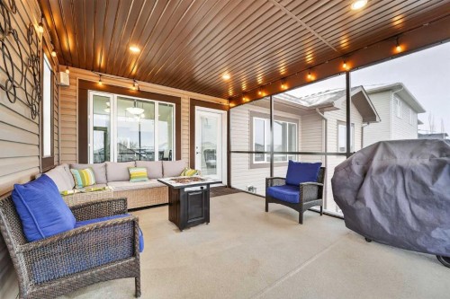 64 Riverhurst Cove West, Lethbridge, AB - Outdoor With Deck Patio Veranda With Exterior