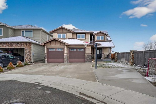 64 Riverhurst Cove West, Lethbridge, AB - Outdoor With Facade