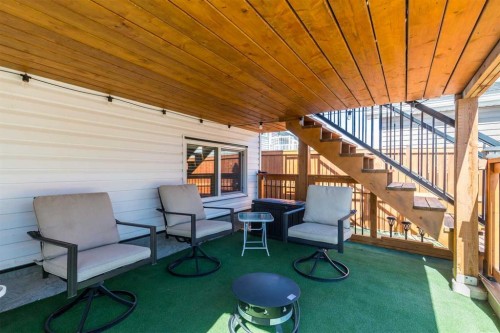 22 Rivergrove Run West, Lethbridge, AB - Outdoor With Deck Patio Veranda With Exterior
