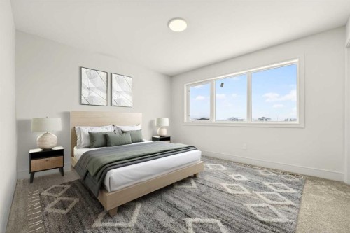 2518 44 Street South, Lethbridge, AB - Indoor Photo Showing Bedroom