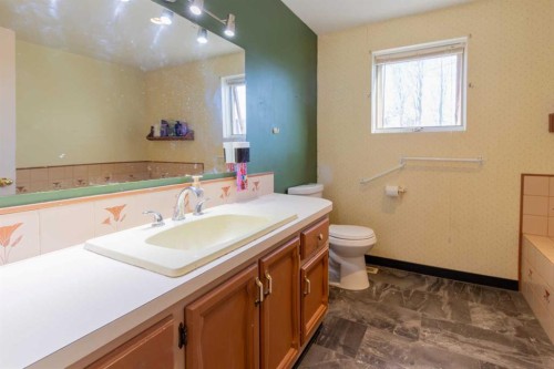 63004A Hwy 5, Welling, AB - Indoor Photo Showing Bathroom