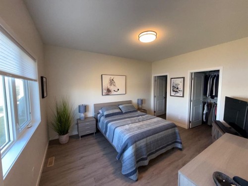 #502-1940 Parkside Way, Coaldale, AB - Indoor Photo Showing Bedroom