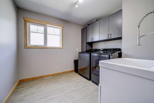 75 Ironstone Drive, Coleman, AB - Indoor Photo Showing Laundry Room