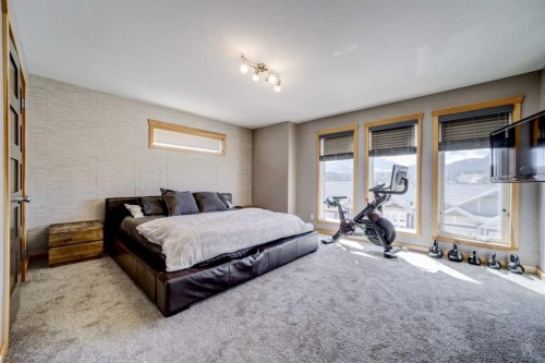 75 Ironstone Drive, Coleman, AB - Indoor Photo Showing Bedroom