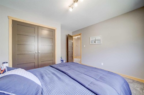 75 Ironstone Drive, Coleman, AB - Indoor Photo Showing Bedroom