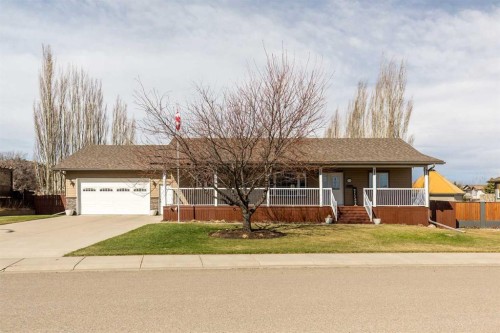 910 Centennial Avenue, Nobleford, AB - Outdoor With Deck Patio Veranda