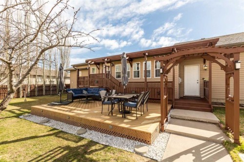 910 Centennial Avenue, Nobleford, AB - Outdoor With Deck Patio Veranda