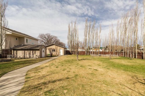 910 Centennial Avenue, Nobleford, AB - Outdoor With Deck Patio Veranda