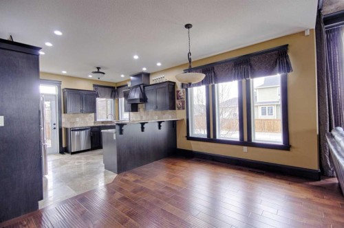 226 Riverstone Boulevard West, Lethbridge, AB - Indoor Photo Showing Kitchen With Upgraded Kitchen