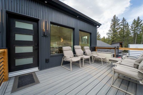 8938 24 Avenue, Coleman, AB - Outdoor With Deck Patio Veranda With Exterior