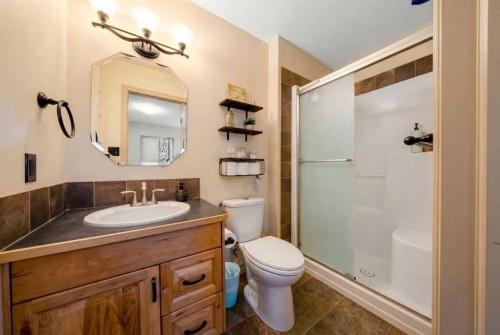 4709 7 Street, Coalhurst, AB - Indoor Photo Showing Bathroom