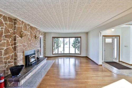 318 Mcmaster Boulevard West, Lethbridge, AB - Indoor With Fireplace