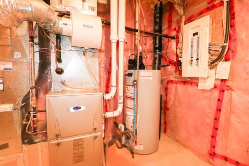 4 Heritage Point West, Lethbridge, AB - Indoor Photo Showing Basement