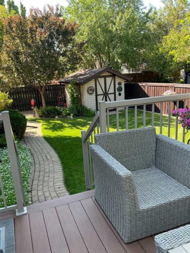 91 Fairmont Point South, Lethbridge, AB - Outdoor With Deck Patio Veranda