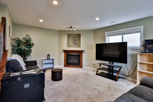 4 Rivermill Landing West, Lethbridge, AB - Indoor With Fireplace