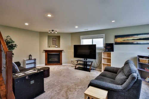 4 Rivermill Landing West, Lethbridge, AB - Indoor With Fireplace