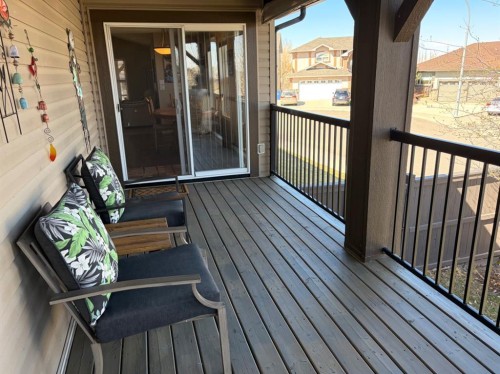 532 Sunridge Crescent West, Lethbridge, AB - Outdoor With Deck Patio Veranda With Exterior