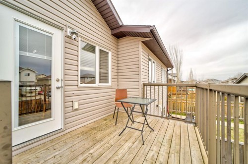 821 Silkstone Close West, Lethbridge, AB - Outdoor With Deck Patio Veranda With Exterior
