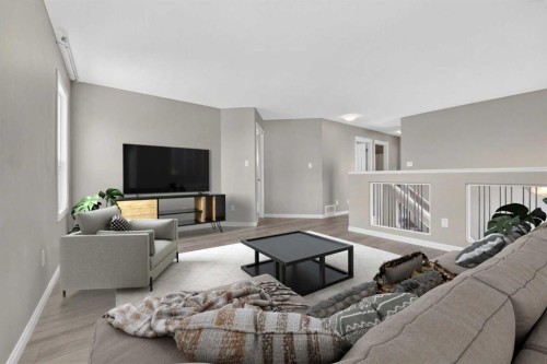 678 Twinriver Crescent West, Lethbridge, AB - Indoor Photo Showing Living Room