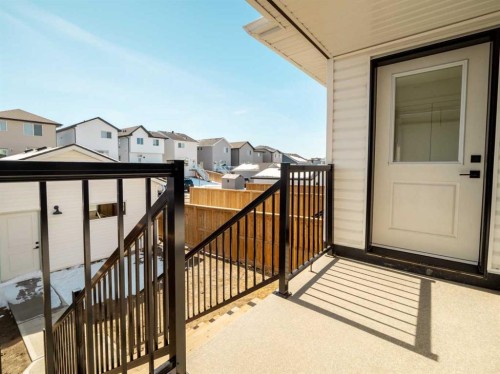 1036 Coalbrook Gate West, Lethbridge, AB - Outdoor With Deck Patio Veranda With Exterior