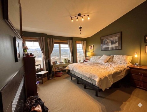 17 Ironstone Drive, Coleman, AB - Indoor Photo Showing Bedroom