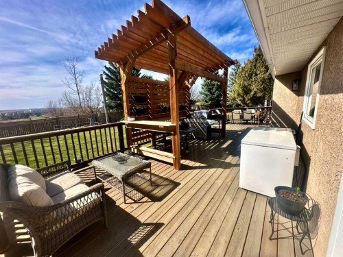 94050 Range Rd 214A, Rural Lethbridge County, AB - Outdoor With Deck Patio Veranda With Exterior