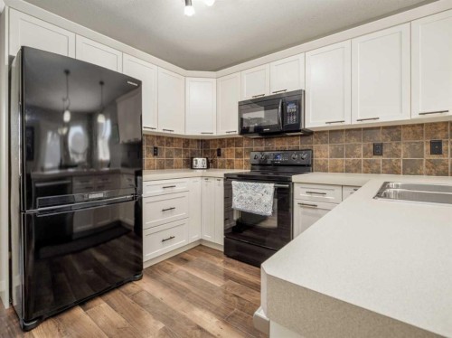 553 Mary Cameron Crescent North, Lethbridge, AB - Indoor Photo Showing Kitchen With Double Sink