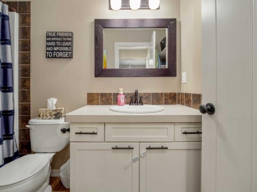 553 Mary Cameron Crescent North, Lethbridge, AB - Indoor Photo Showing Bathroom