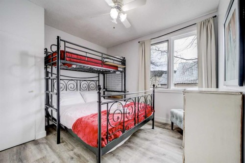 8630 17 Avenue, Coleman, AB - Indoor Photo Showing Bedroom