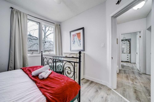 8630 17 Avenue, Coleman, AB - Indoor Photo Showing Bedroom