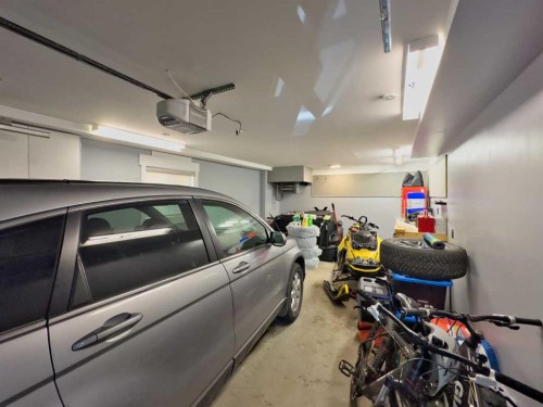 8149 26 Avenue, Coleman, AB - Indoor Photo Showing Garage