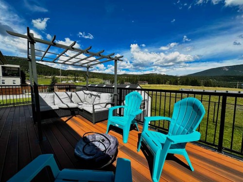 8149 26 Avenue, Coleman, AB - Outdoor With Deck Patio Veranda