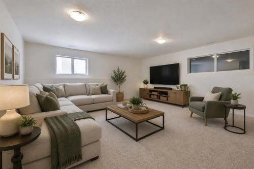 406 Kodiak Boulevard North, Lethbridge, AB - Indoor Photo Showing Living Room