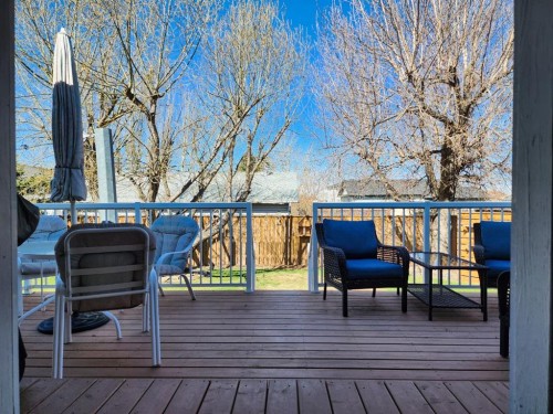 5307 2A St. East, Claresholm, AB - Outdoor With Deck Patio Veranda