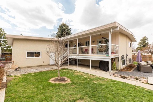 321 Normandy Road South, Lethbridge, AB - Outdoor With Deck Patio Veranda